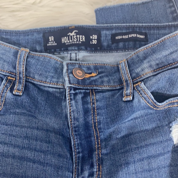 Hollister High rise super skinny 9R - Picture 3 of 4
